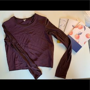 Dark purple Aritzia long sleeve